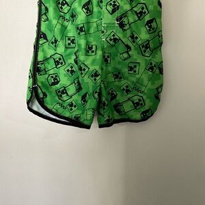 Kids Minecraft swim trunks